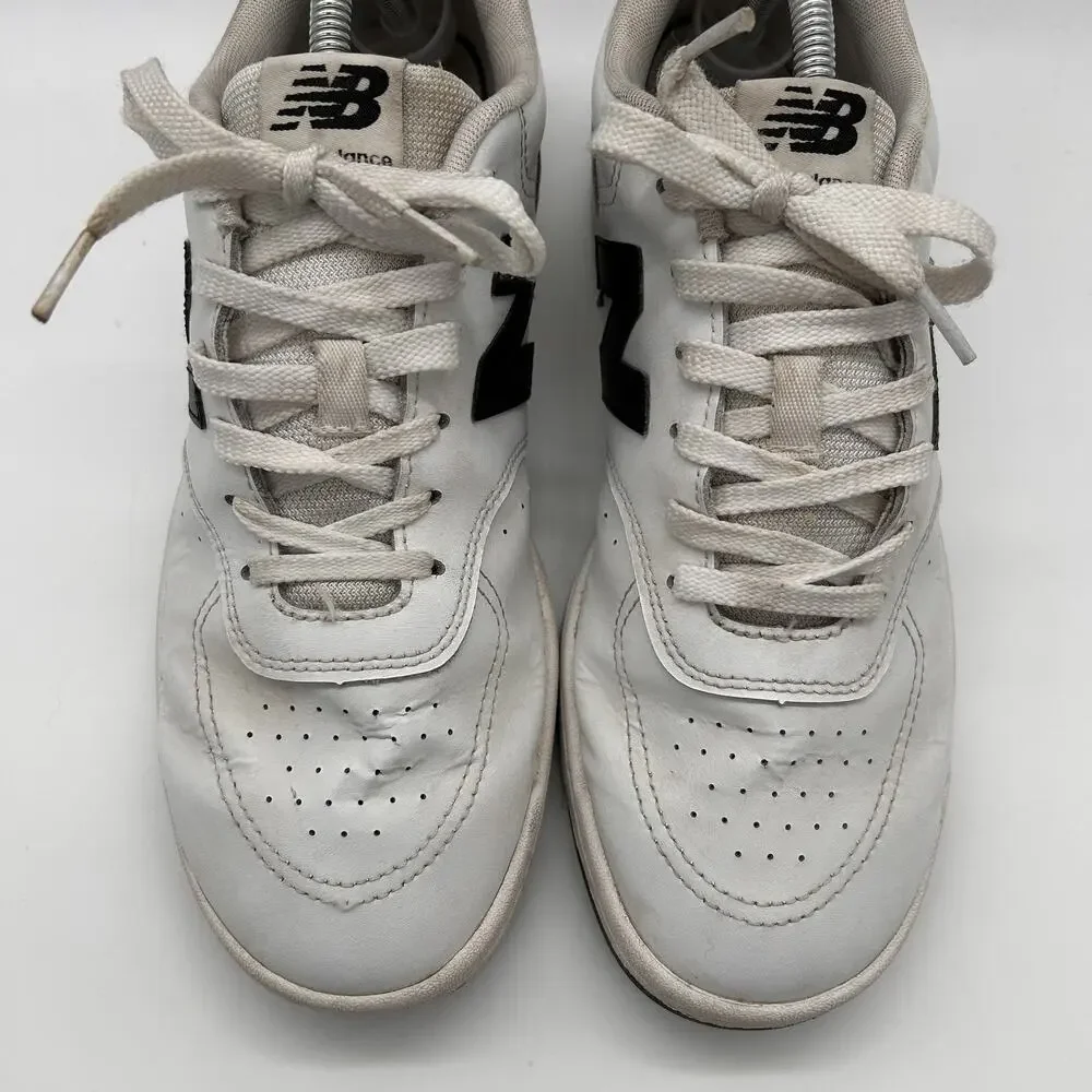 New Balance 480 Shoes Mens 10 Womens‎ 11.5 White Low Top Leather Sneakers Casual